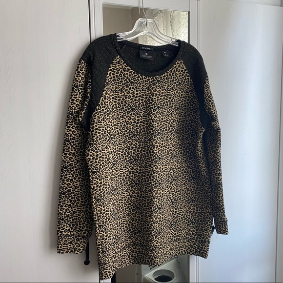 Maison Scotch Leopard Print Top 🐆 - Picture 1 of 4